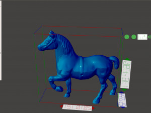 antique bronze horse 3D Model