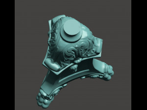 antique table lamp base 3D Модель