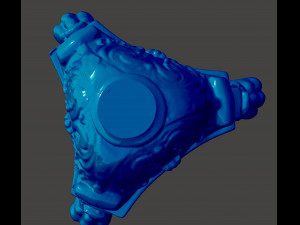 antique table lamp base 3D Модель