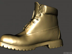 classic timberland boot 3D Model