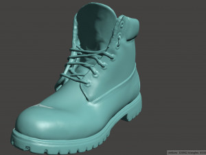 classic timberland boot Model 3D