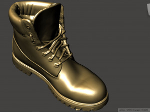 classic timberland boot Model 3D