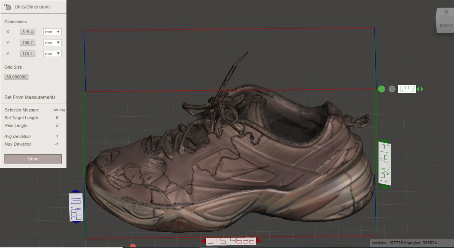 nike m2k tekno 3D Model .c4d .max .obj .3ds .fbx .stl .blend 
