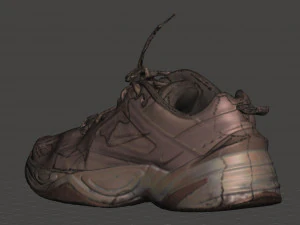 nike m2k tekno 3D Model