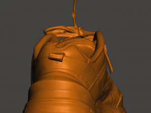 nike m2k tekno 3D Model