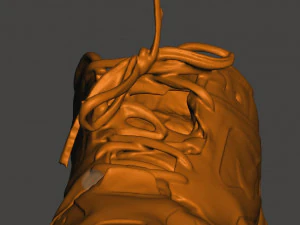 nike m2k tekno 3D Model