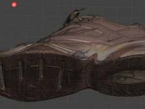 nike m2k tekno 3D Model