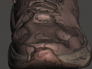 nike m2k tekno 3D Model