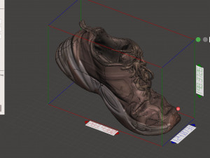 nike m2k tecno deformed 3D मॉडल