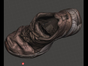 nike m2k tecno deformed 3D मॉडल