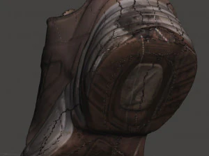 nike m2k tecno deformed 3D Model