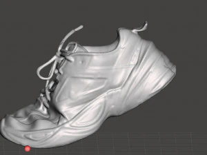 nike m2k tecno deformed 3D Model