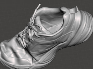 nike m2k tecno deformed 3D मॉडल
