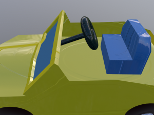 game ready car for video games Modèle 3D