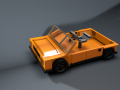 Game Ready Car two 3D-Modell