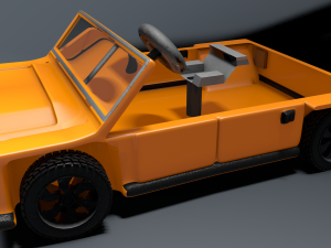 game ready car two 3D Модель