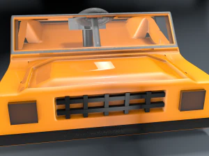 game ready car two 3D Model