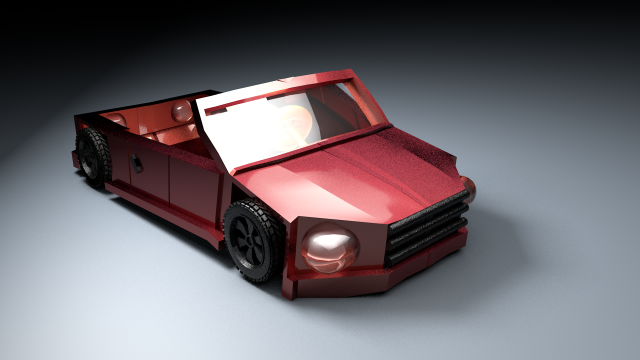 game ready car for video gamesthree Modelo 3D .c4d .max .obj .3ds .fbx .stl .blend 