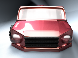 game ready car for video gamesthree Modelo 3D