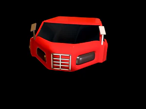 game ready car for video games four 3D Model