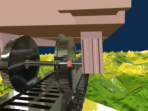 game ready 3d train Modelo 3D