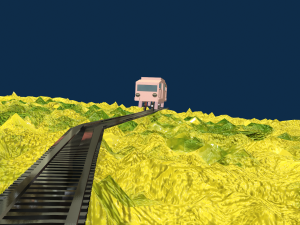 game ready 3d train Modelo 3D