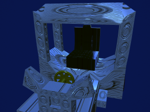 low-poly chariot for game engine Modelo 3D