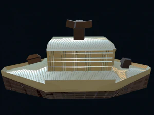 game ready vessel 3D Model