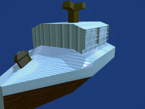 game ready vessel 3D Model