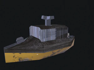 game ready vessel 3D Model