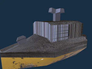 game ready vessel 3D Model