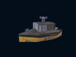 game ready vessel 3D मॉडल