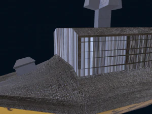 game ready vessel 3D Model