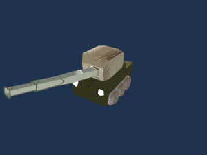 game ready tank 3D Model