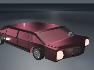 car for video games 3D Model