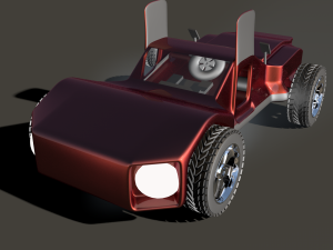 car for video games five 3D मॉडल