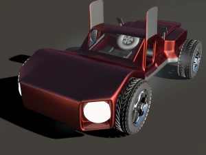 car for video games five 3D Model