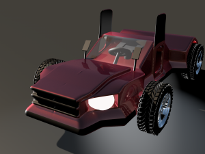 car for video games five 3D मॉडल