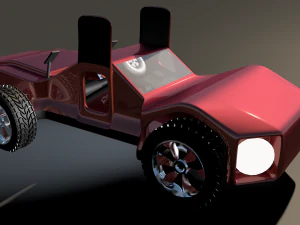 car for video games five 3D Model
