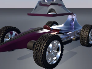 car for video games six 3D Model
