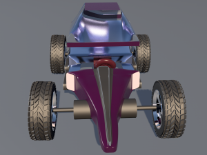 car for video games six Modèle 3D
