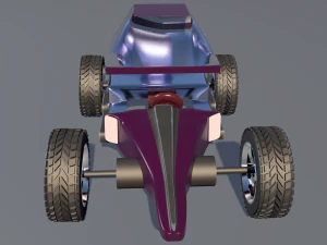 car for video games six 3D Model