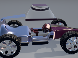 car for video games six Modèle 3D
