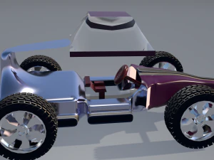 car for video games six 3D Model