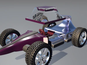 car for video games six 3D Model