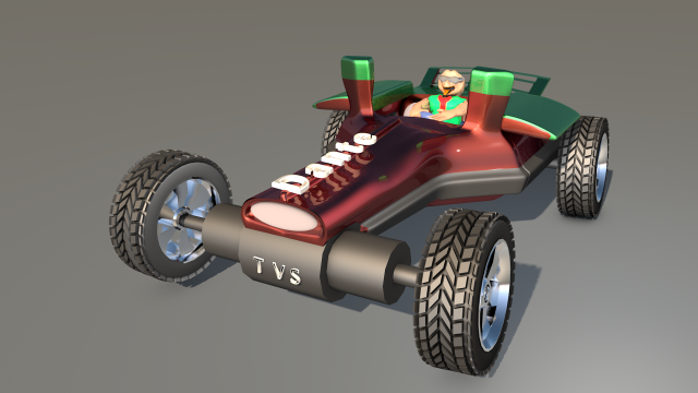 car for video games seven 3D Model .c4d .max .obj .3ds .fbx .stl .blend