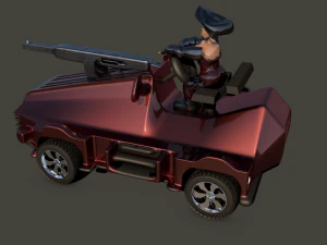car for video games nine 3D Model