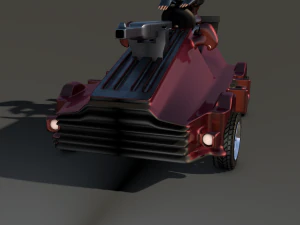 car for video games nine 3D Model