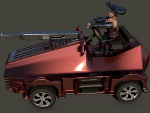 car for video games nine 3D Model