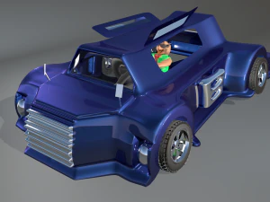 permainan model mobil mesin permainan 3d Model 3D